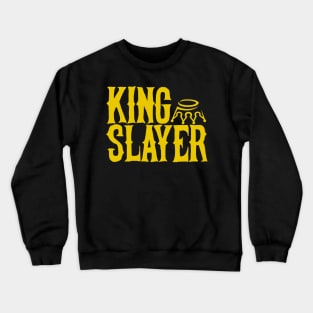 Gold King Crown Slayer Crewneck Sweatshirt